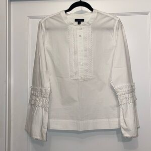 J. Crew Women’s Blouse with Eyelet Trim NWT